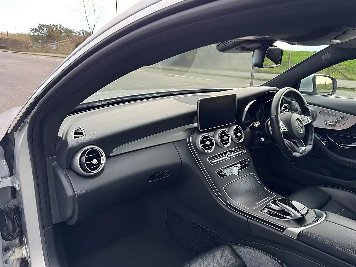 Used 2017 Mercedes C250 AMG Line (premium Plus) Silver - Interior and Exterior details 11