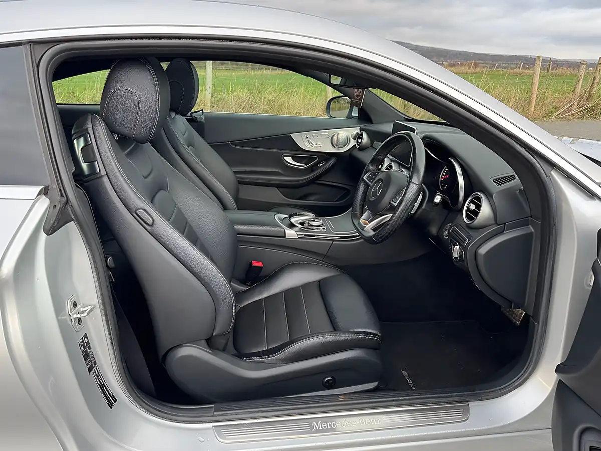 Used 2017 Mercedes C250 AMG Line (premium Plus) Silver - Interior and Exterior details 12