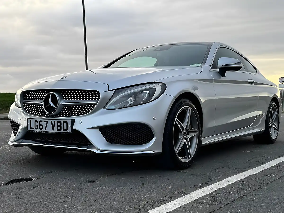 Used 2017 Mercedes C250 AMG Line (premium Plus) Silver - Interior and Exterior details 3