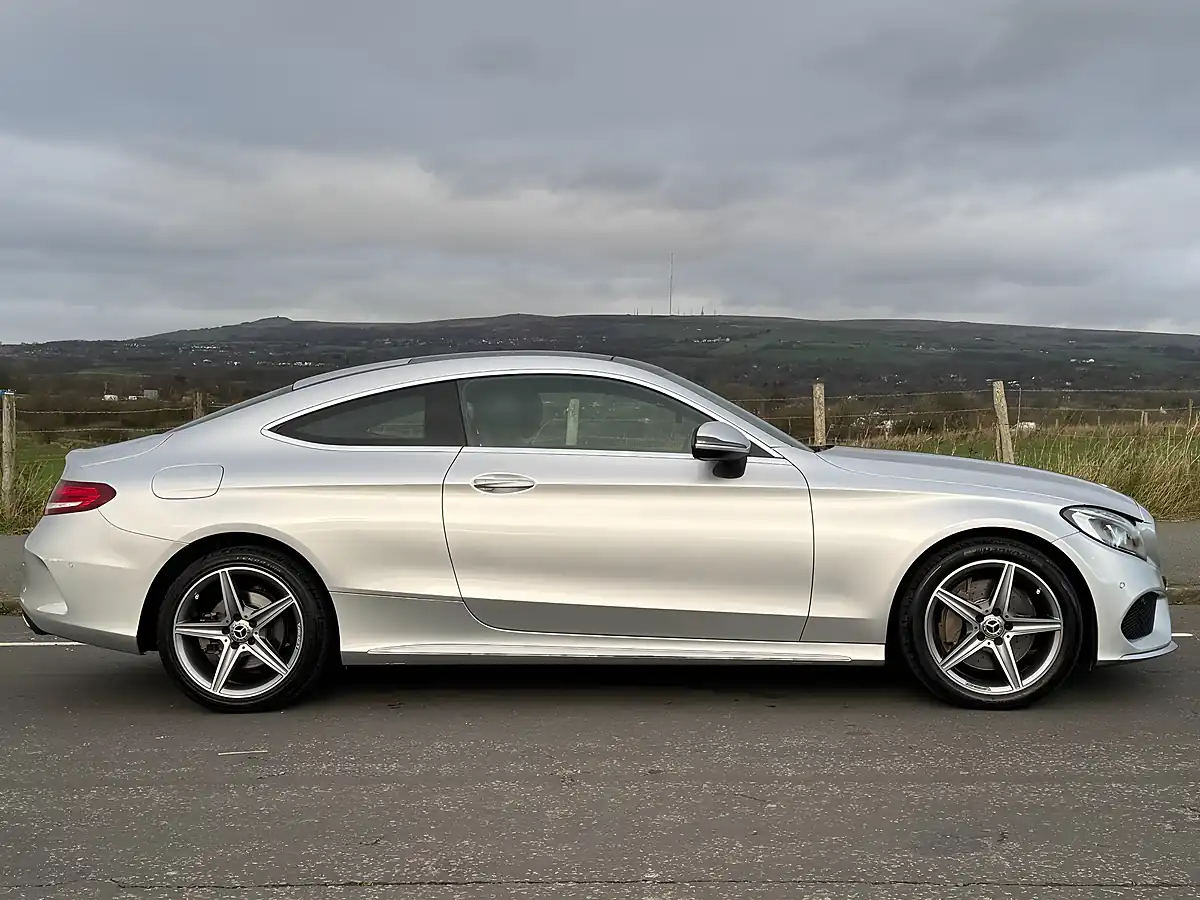 Used 2017 Mercedes C250 AMG Line (premium Plus) Silver - Interior and Exterior details 6