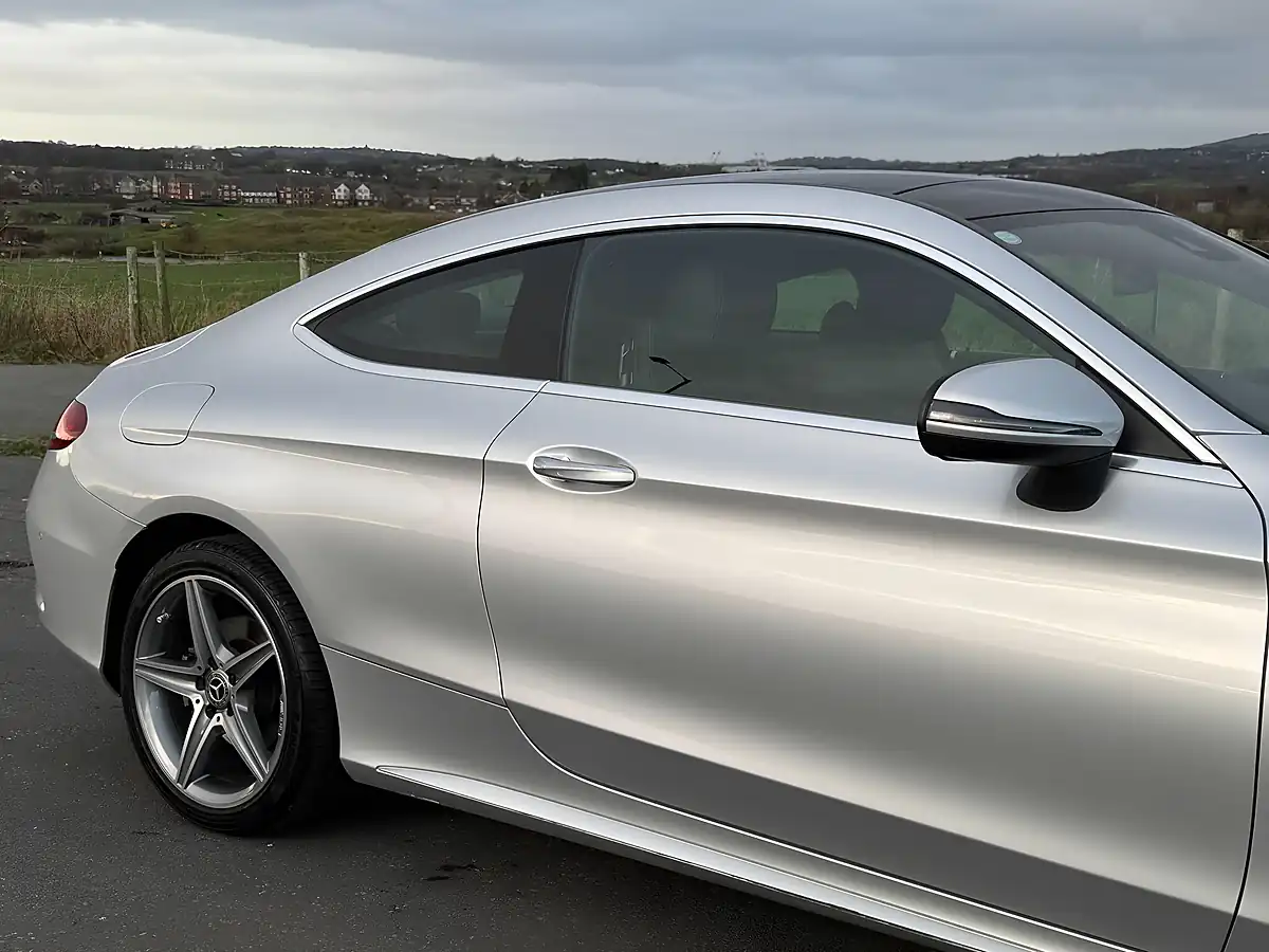 Used 2017 Mercedes C250 AMG Line (premium Plus) Silver - Interior and Exterior details 7