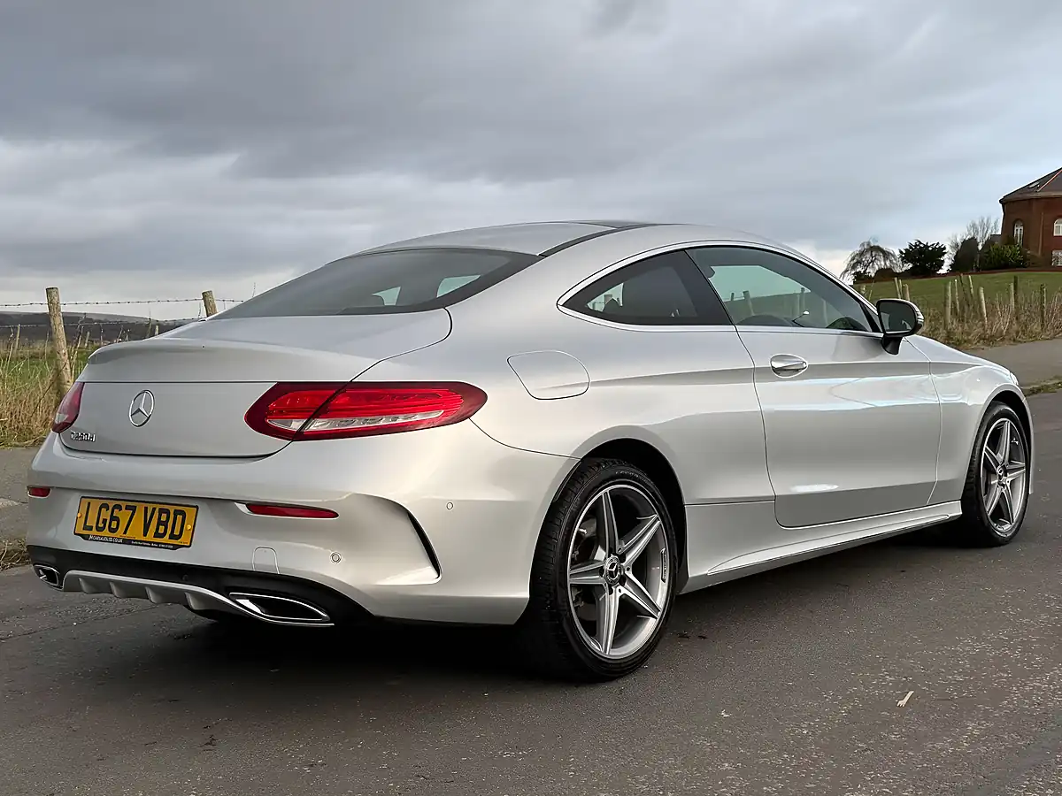 Used 2017 Mercedes C250 AMG Line (premium Plus) Silver - Interior and Exterior details 8