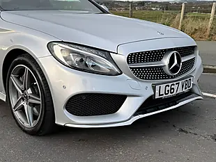 Used 2017 Mercedes C250 AMG Line (premium Plus) Silver - Interior and Exterior details 9