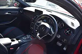 Used 2017 Mercedes CLA45 AMG Red - Interior and Exterior details 11