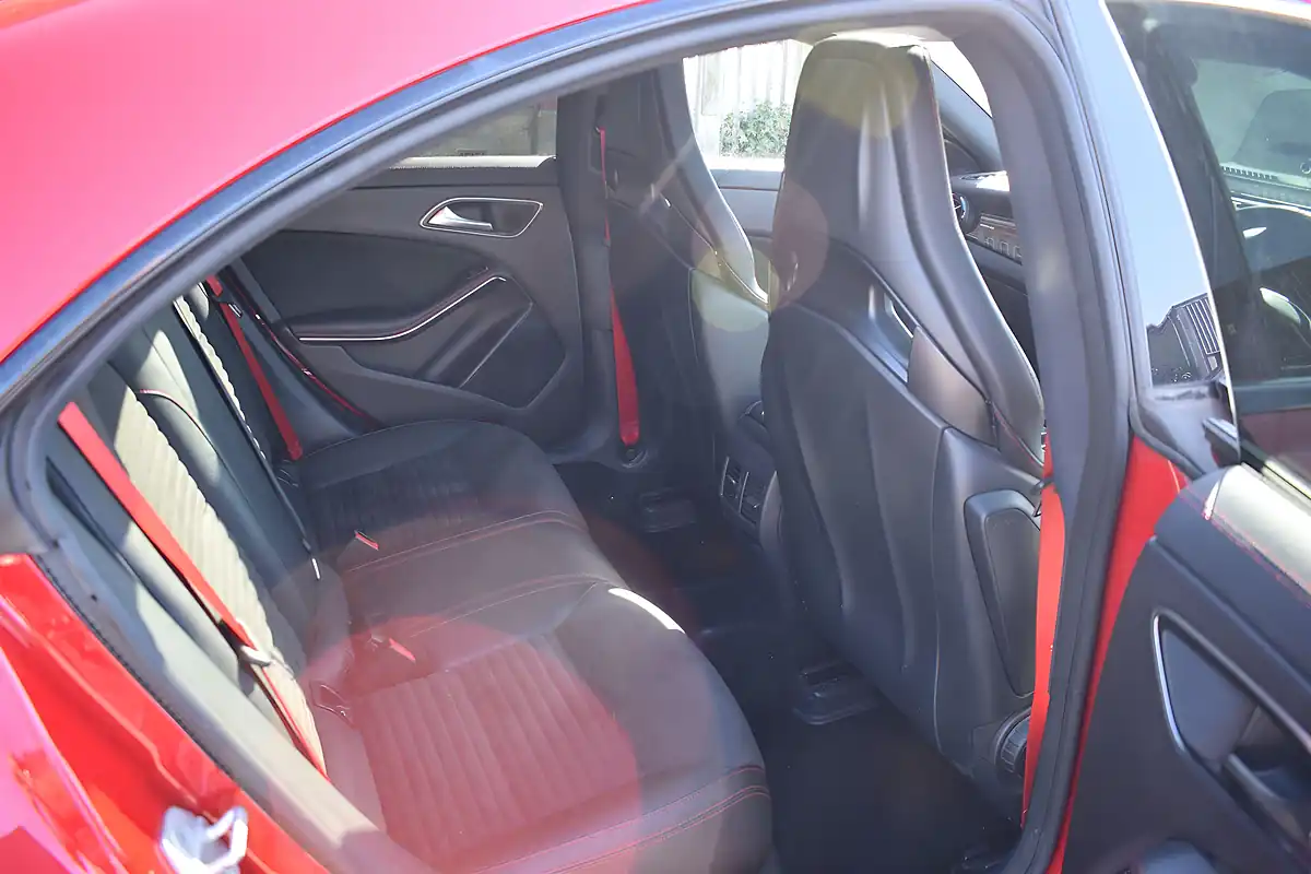 Used 2017 Mercedes CLA45 AMG Red - Interior and Exterior details 14