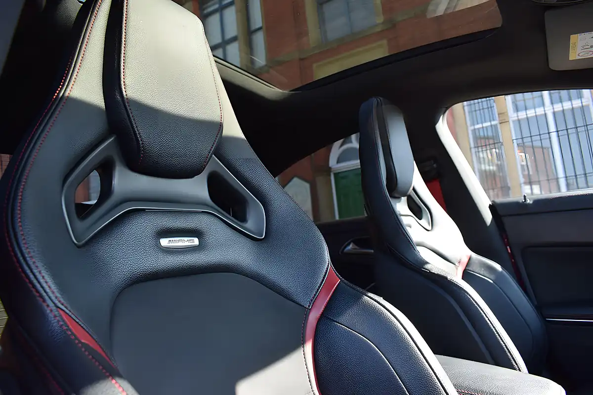 Used 2017 Mercedes CLA45 AMG Red - Interior and Exterior details 16