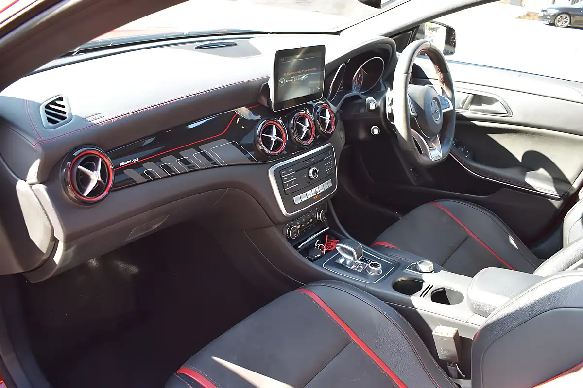 Used 2017 Mercedes CLA45 AMG Red - Interior and Exterior details 3