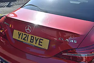 Used 2017 Mercedes CLA45 AMG Red - Interior and Exterior details 9