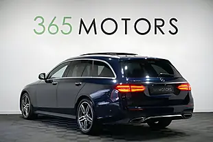Used 2017 Mercedes E-Class AMG Line (premium) Cavansite Blue - Interior and Exterior details 2