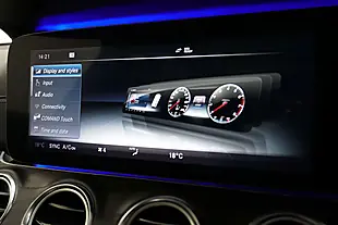 Used 2017 Mercedes E-Class AMG Line (premium) Cavansite Blue - Interior and Exterior details 20