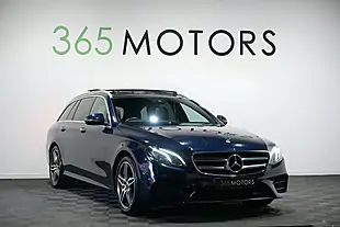 Used 2017 Mercedes E-Class AMG Line (premium) Cavansite Blue - Interior and Exterior details 3