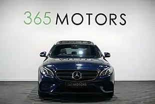 Used 2017 Mercedes E-Class AMG Line (premium) Cavansite Blue - Interior and Exterior details 6
