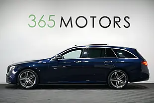 Used 2017 Mercedes E-Class AMG Line (premium) Cavansite Blue - Interior and Exterior details 8