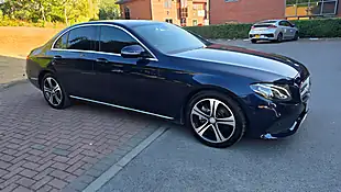 Used 2017 Mercedes E Class Se Blue - Interior and Exterior details 4