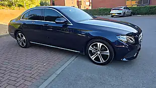 Used 2017 Mercedes E Class Se Blue - Interior and Exterior details 5