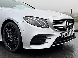 Used 2017 Mercedes E220 AMG Line Silver - Interior and Exterior details 10