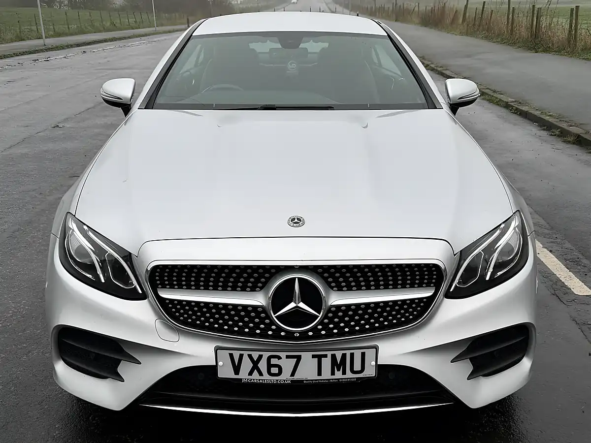 Used 2017 Mercedes E220 AMG Line Silver - Interior and Exterior details 2