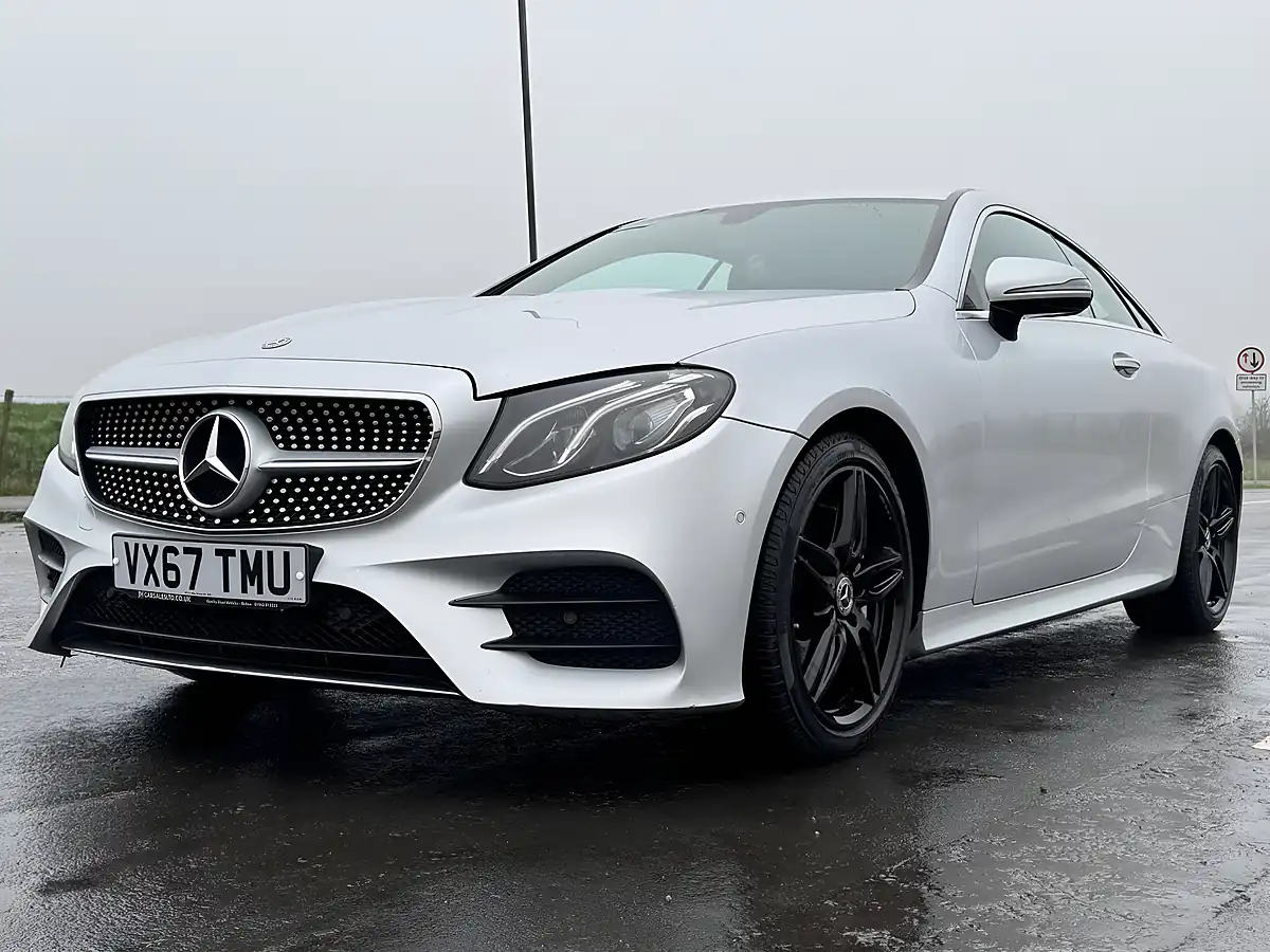 Used 2017 Mercedes E220 AMG Line Silver - Interior and Exterior details 3