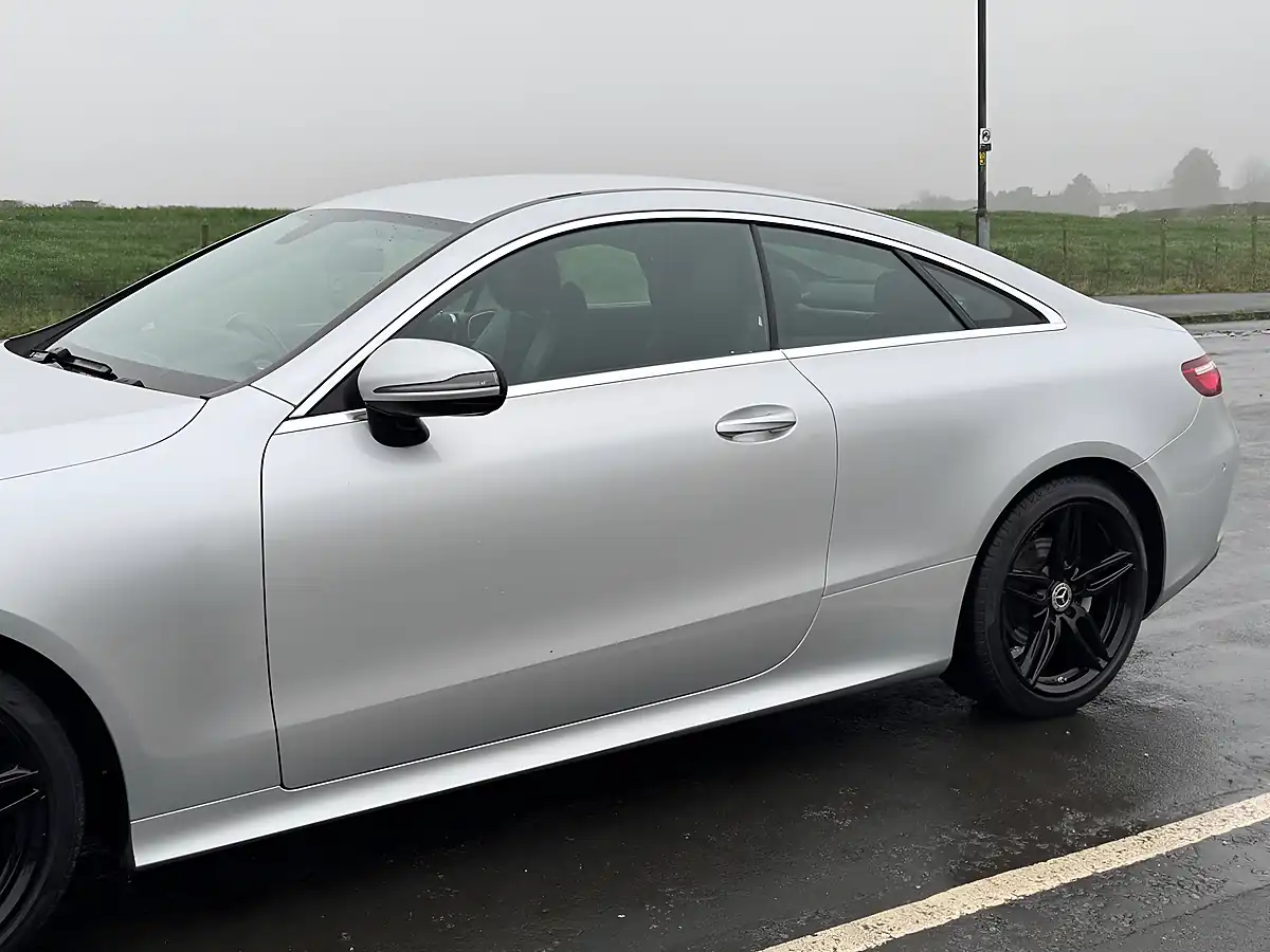 Used 2017 Mercedes E220 AMG Line Silver - Interior and Exterior details 4