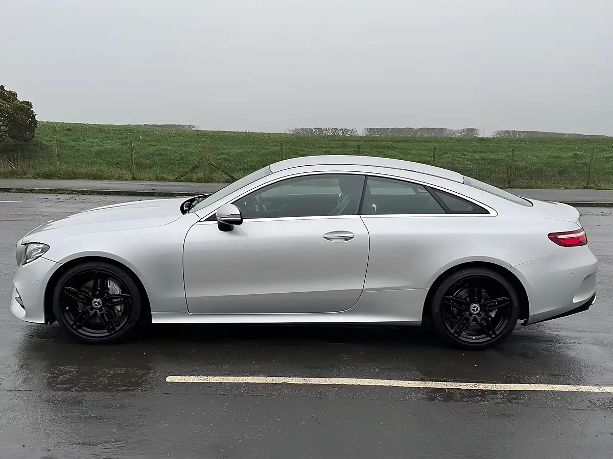 Used 2017 Mercedes E220 AMG Line Silver - Interior and Exterior details 5