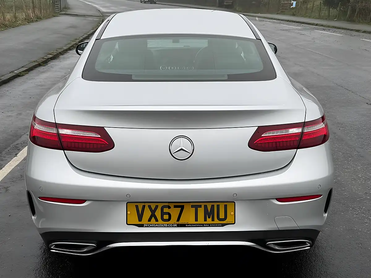 Used 2017 Mercedes E220 AMG Line Silver - Interior and Exterior details 7