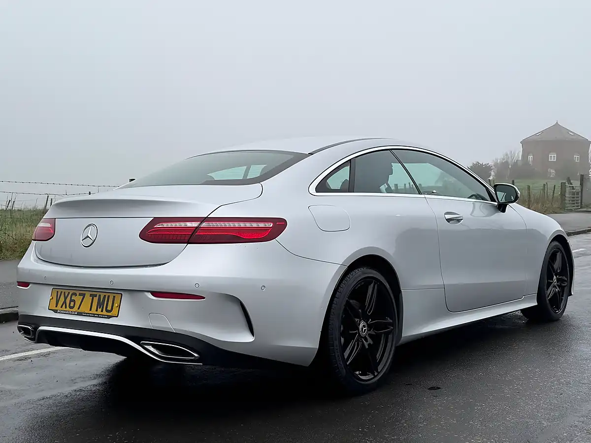 Used 2017 Mercedes E220 AMG Line Silver - Interior and Exterior details 8