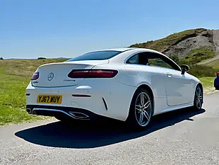 Used 2017 Mercedes E220 AMG Line White - Interior and Exterior details 10