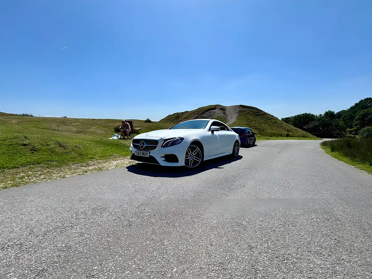 Used 2017 Mercedes E220 AMG Line White - Interior and Exterior details 12