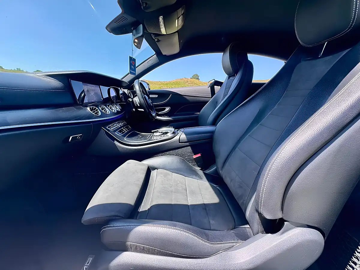 Used 2017 Mercedes E220 AMG Line White - Interior and Exterior details 14