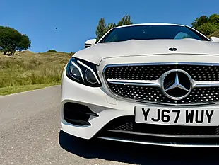 Used 2017 Mercedes E220 AMG Line White - Interior and Exterior details 16
