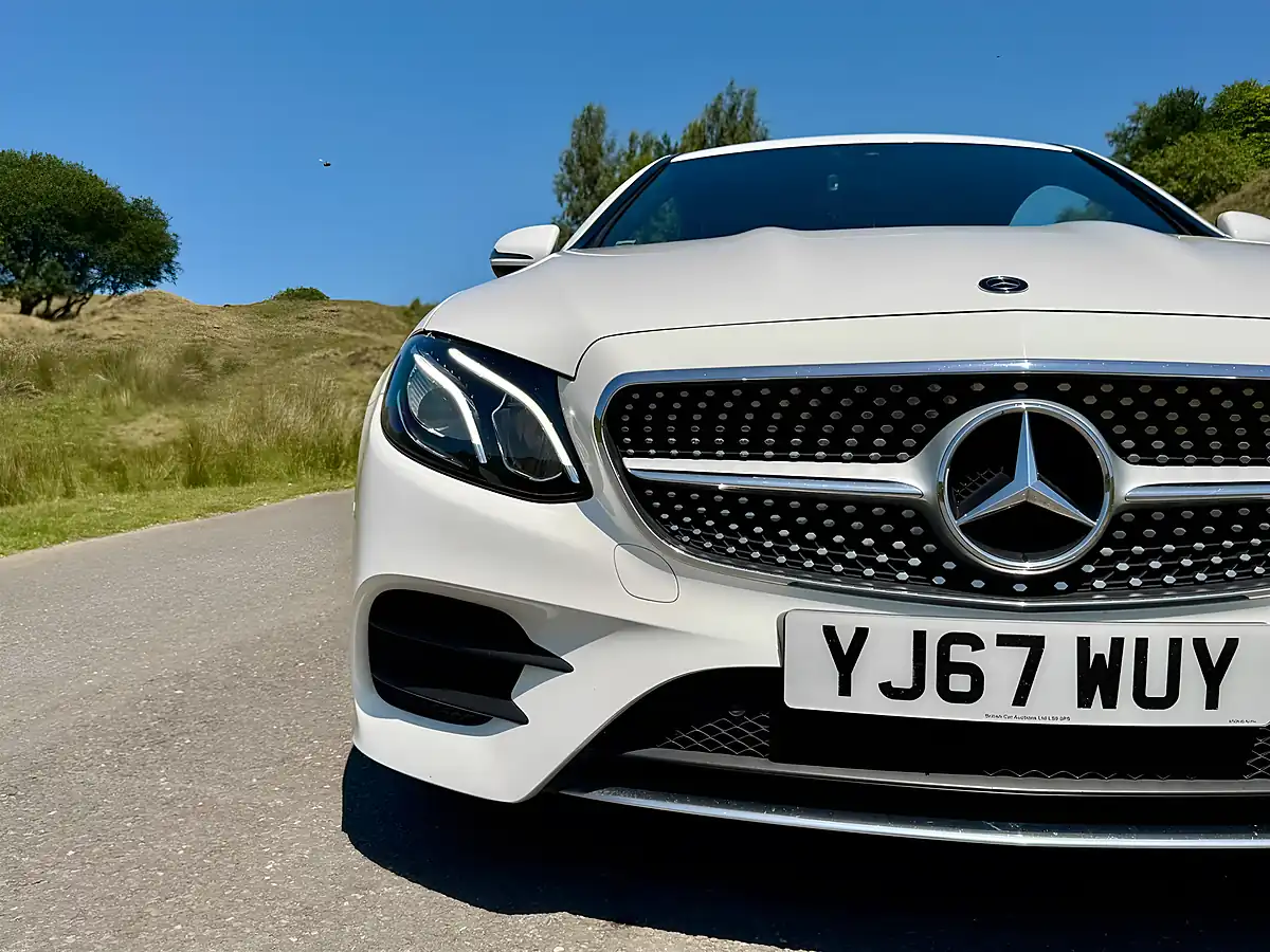 Used 2017 Mercedes E220 AMG Line White - Interior and Exterior details 16