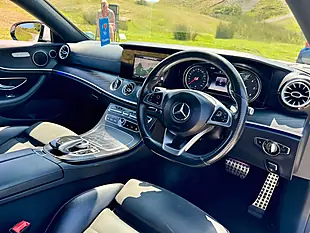 Used 2017 Mercedes E220 AMG Line White - Interior and Exterior details 2