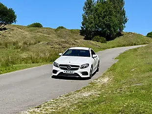 Used 2017 Mercedes E220 AMG Line White - Interior and Exterior details 3
