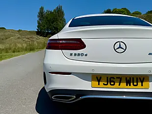 Used 2017 Mercedes E220 AMG Line White - Interior and Exterior details 6