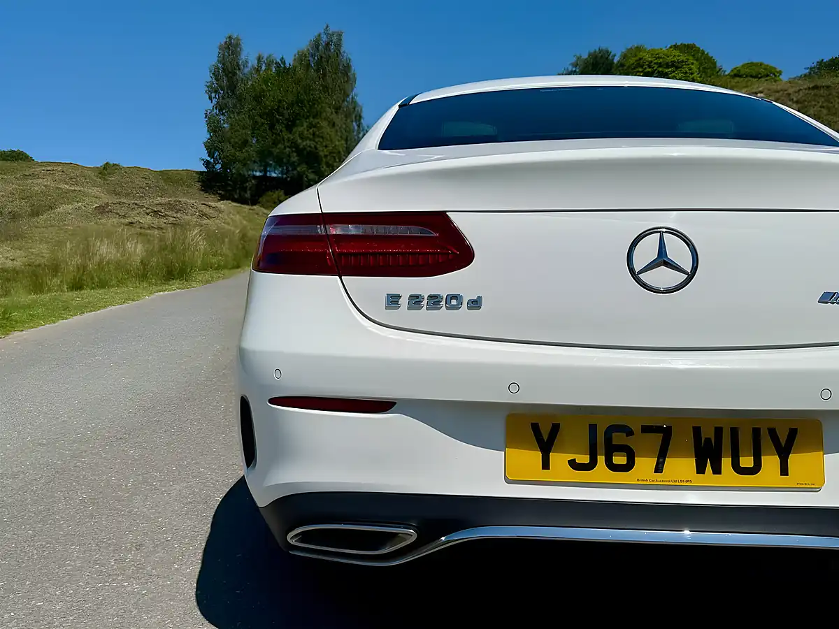 Used 2017 Mercedes E220 AMG Line White - Interior and Exterior details 6