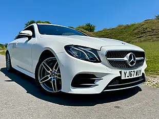 Used 2017 Mercedes E220 AMG Line White - Interior and Exterior details 8