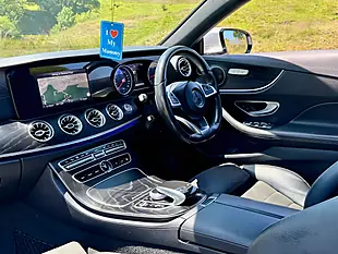 Used 2017 Mercedes E220 AMG Line White - Interior and Exterior details 9