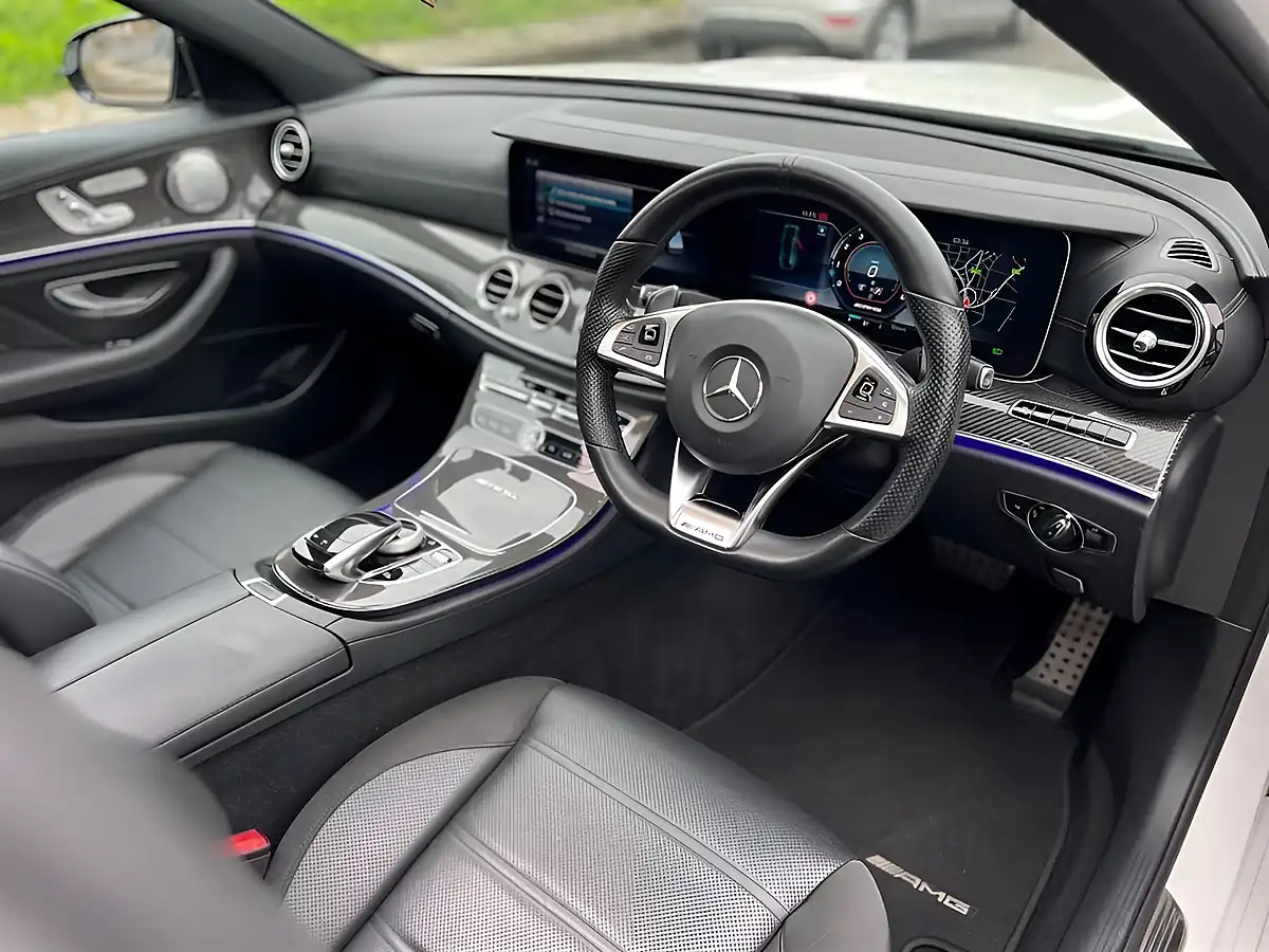 Used 2017 Mercedes E63 Premium White - Interior and Exterior details 11
