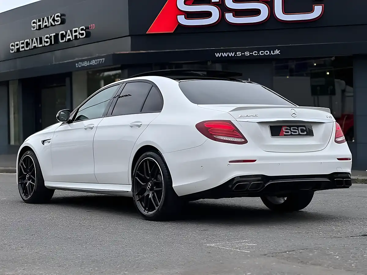 Used 2017 Mercedes E63 Premium White - Interior and Exterior details 2