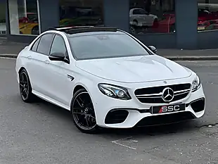 Used 2017 Mercedes E63 Premium White - Interior and Exterior details 4