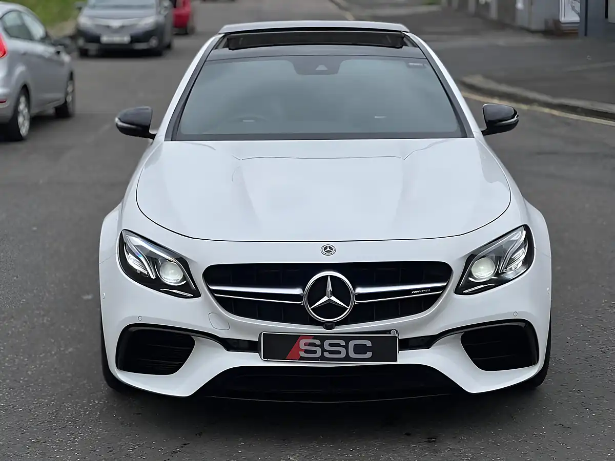 Used 2017 Mercedes E63 Premium White - Interior and Exterior details 5