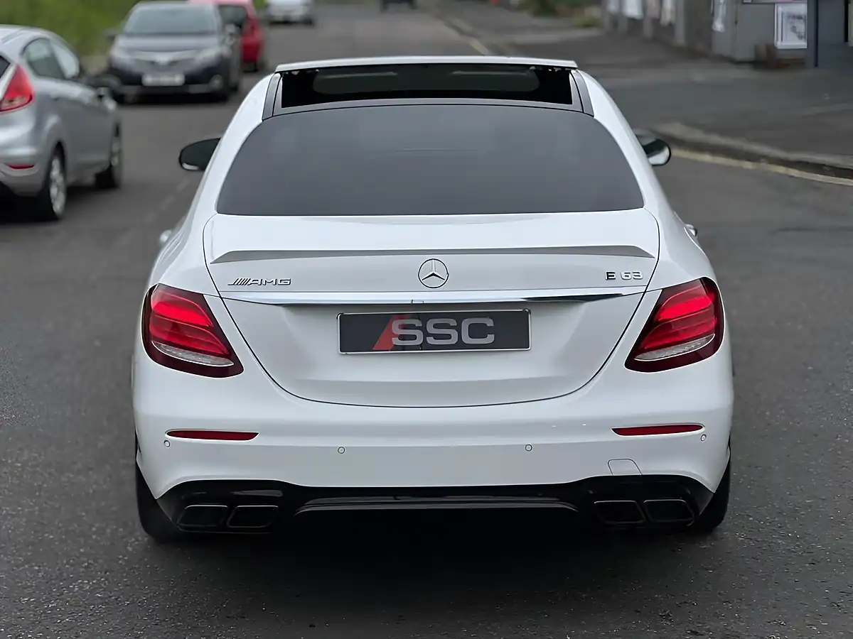 Used 2017 Mercedes E63 Premium White - Interior and Exterior details 8