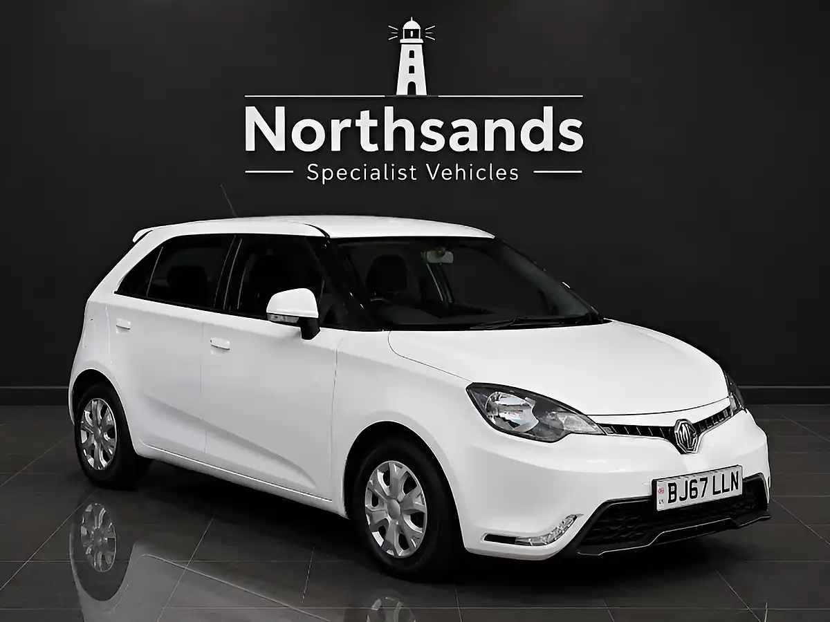 Used 2017 MG MG3 3Form White - Front View