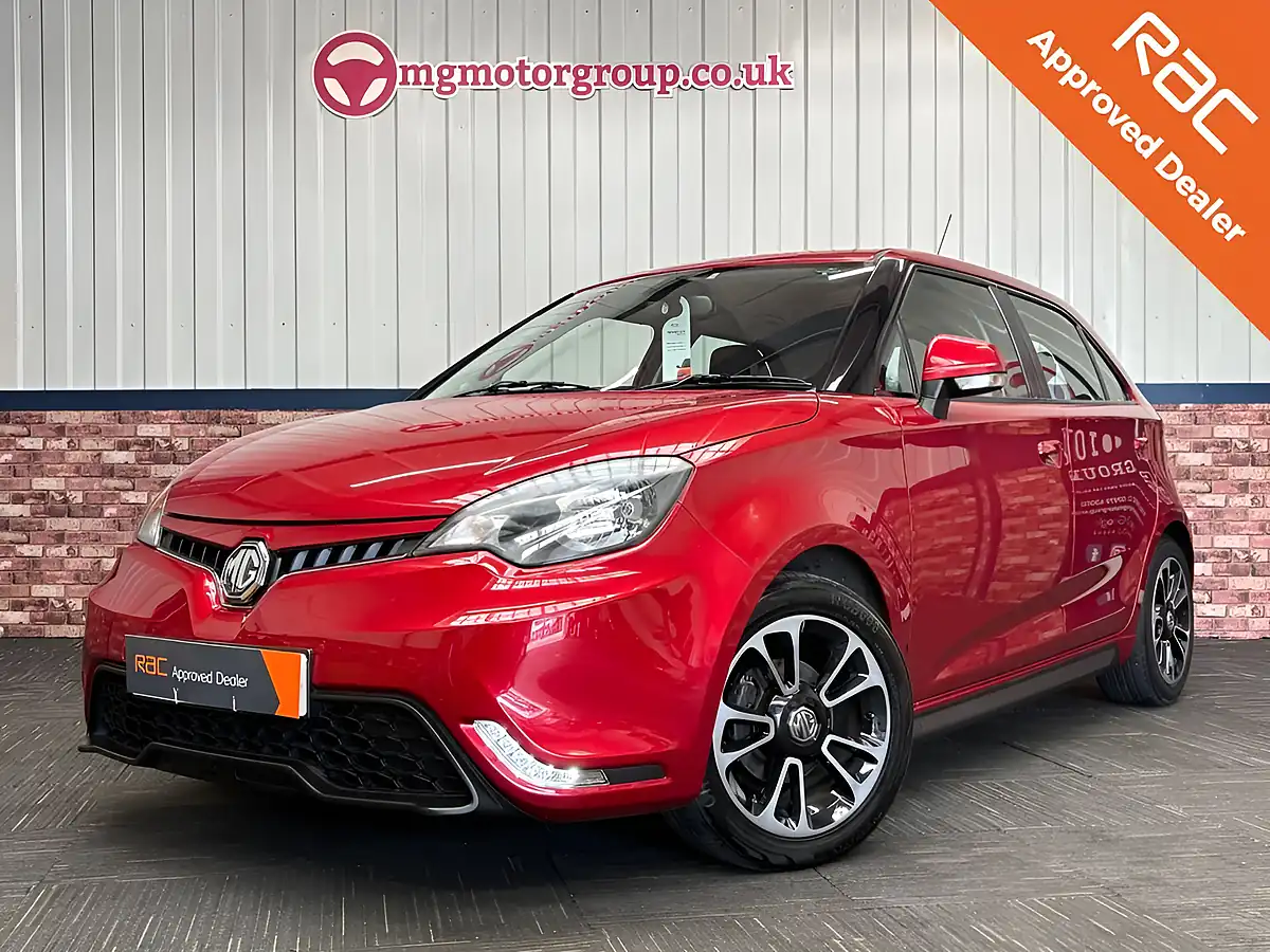 Used 2017 MG MG3 3Style+ Ruby Red - Front View