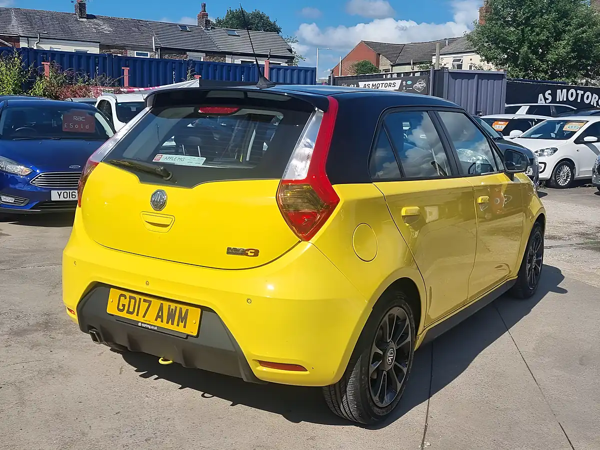 Used 2017 MG MG3 3Style+ Yellow - Interior and Exterior details 11
