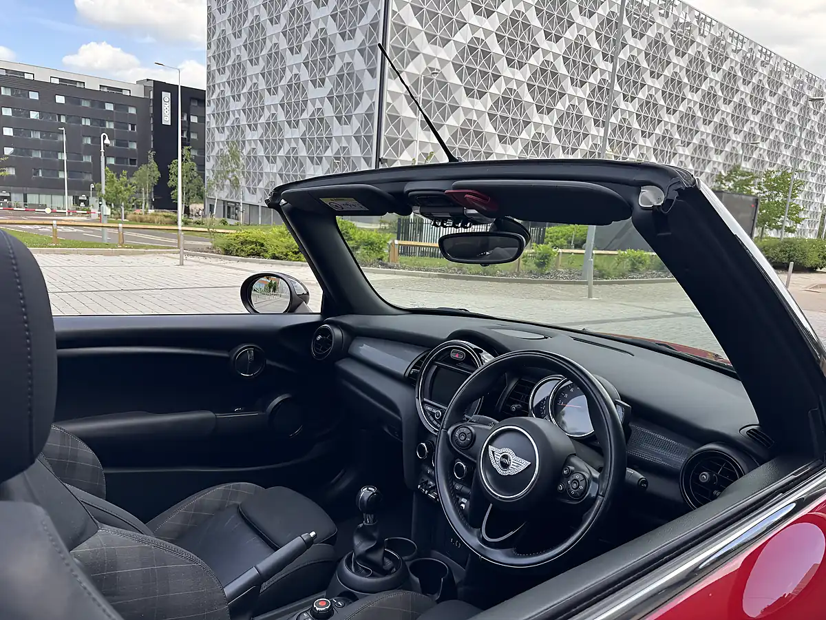 Used 2017 MINI Convertible Cooper Red - Interior and Exterior details 12