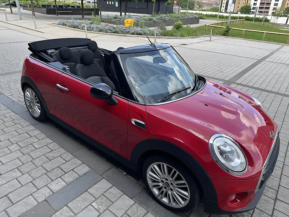 Used 2017 MINI Convertible Cooper Red - Interior and Exterior details 5