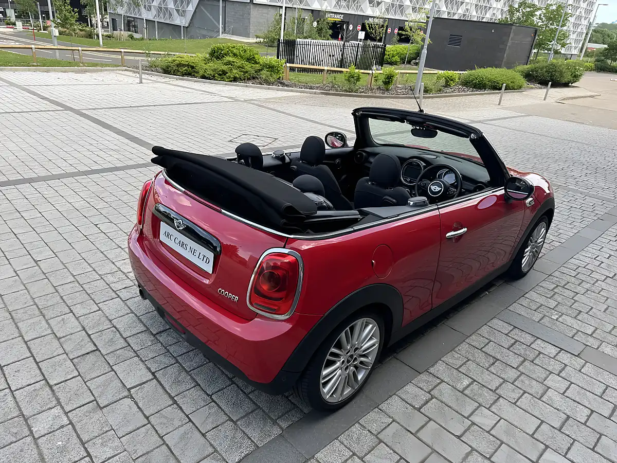 Used 2017 MINI Convertible Cooper Red - Interior and Exterior details 6