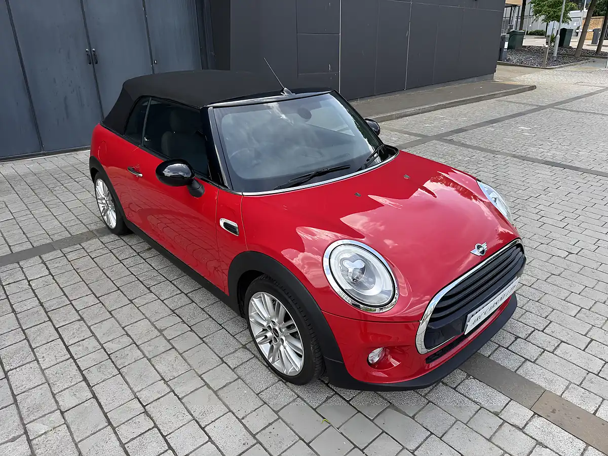 Used 2017 MINI Convertible Cooper Red - Interior and Exterior details 9