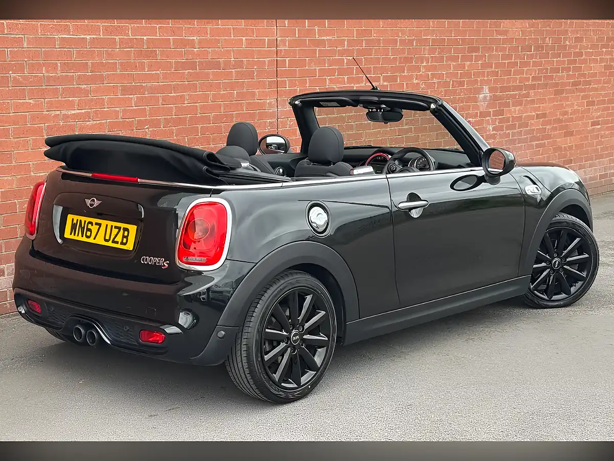 Used 2017 MINI Convertible Cooper S Black - Interior and Exterior details 5